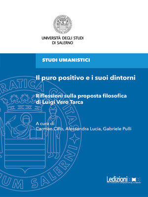 cover image of Il puro positivo e i suoi dintorni